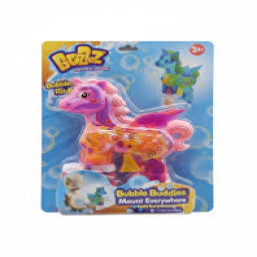 P8828 Transparent Light Painted Unicorn Bubble Gun